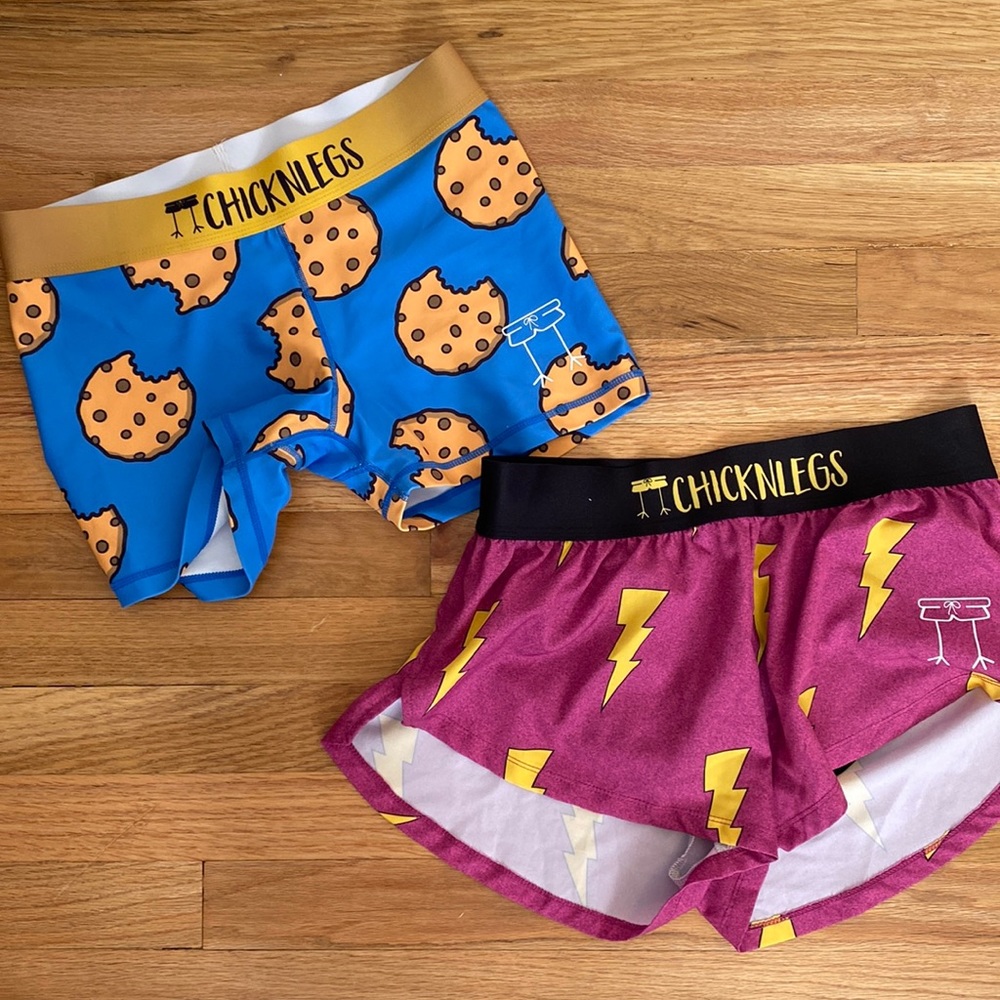 Womens Running.shorts by Chicken Legs